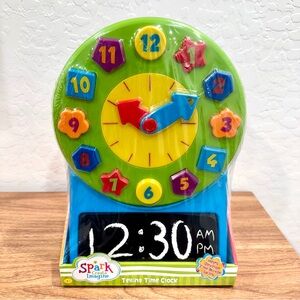 Spark Telling Time Clock Learning Preschool Homeschool Learning Fine Motor